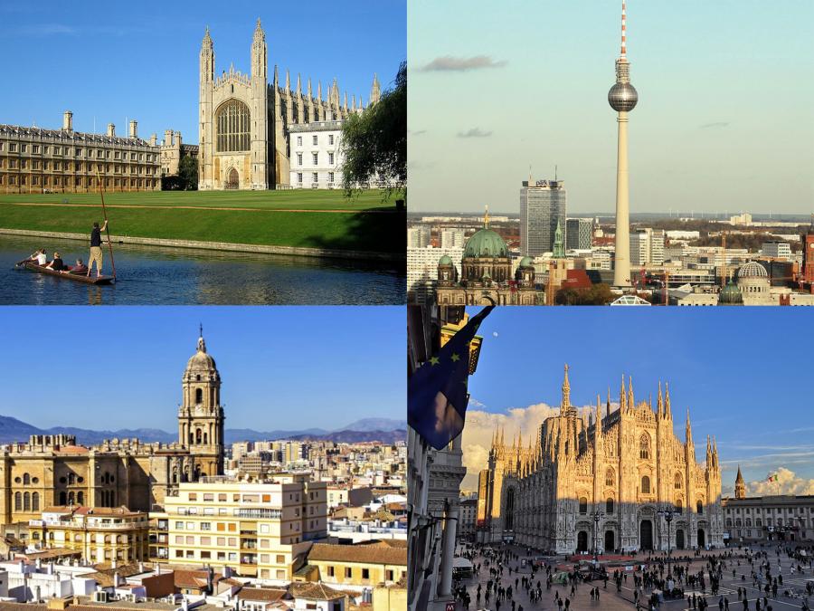 Additional language certificates: Cambridge, Berlin, Malaga et Milan