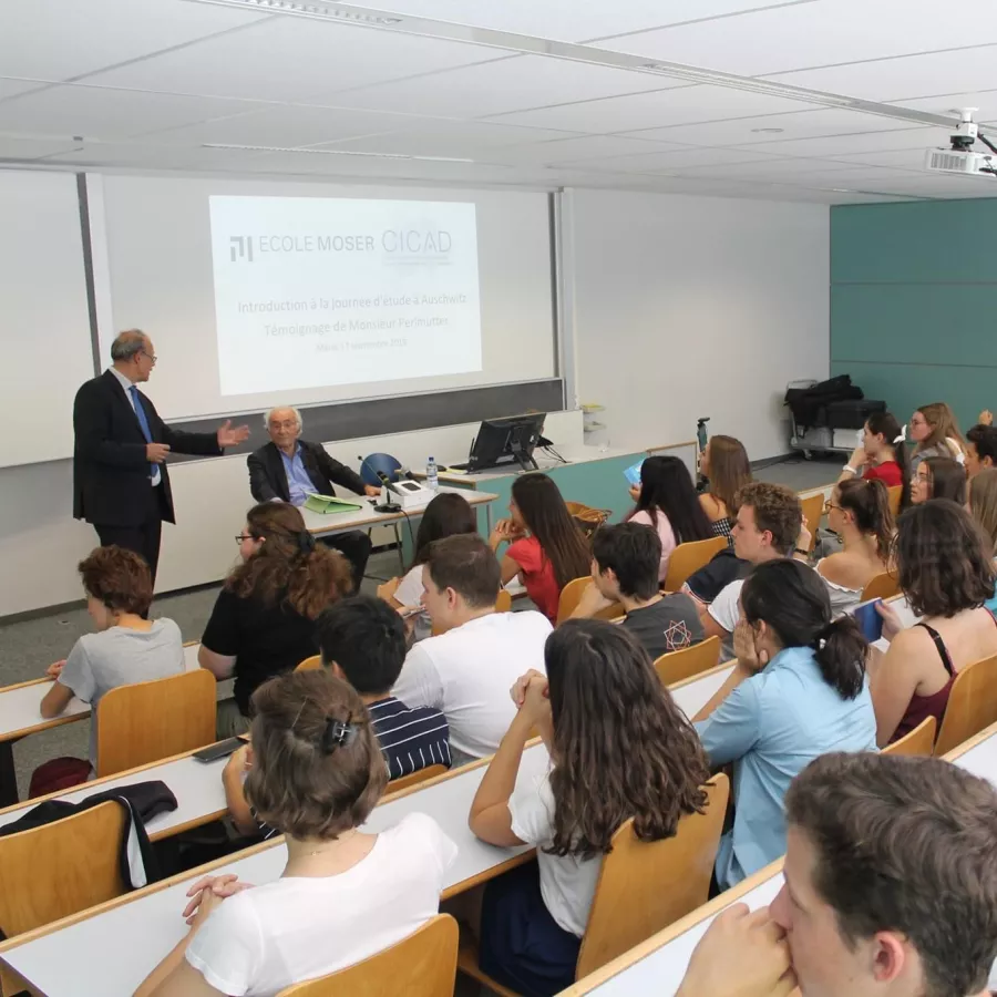 Collège – Auditoire Ecole Moser – CICAD