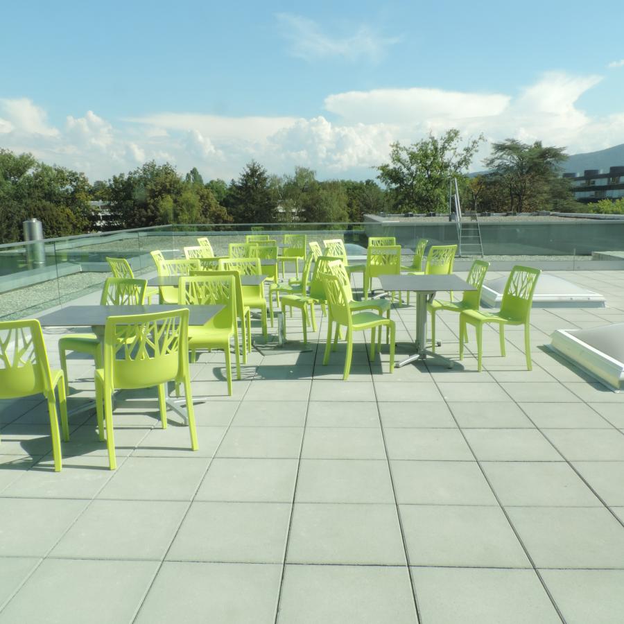 Collège Ecole Moser – terrasse du fitness