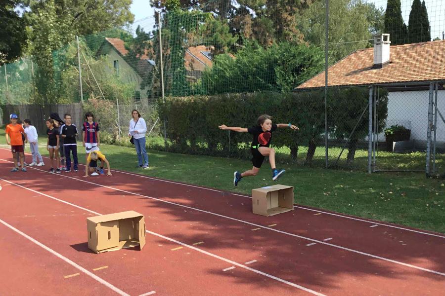 Primaire Ecole MOSER Genève journée sportive