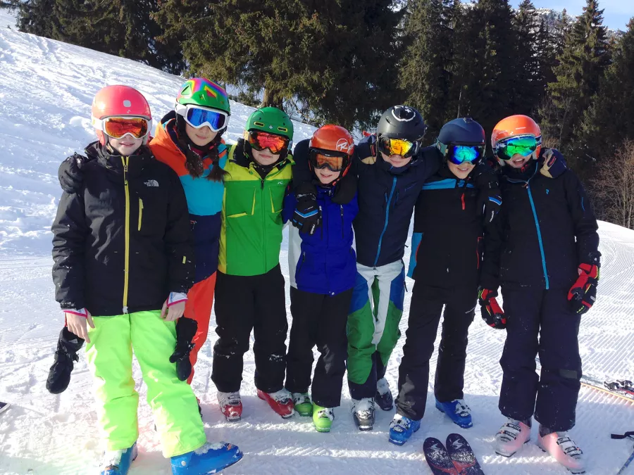 Camp de ski à Leysin