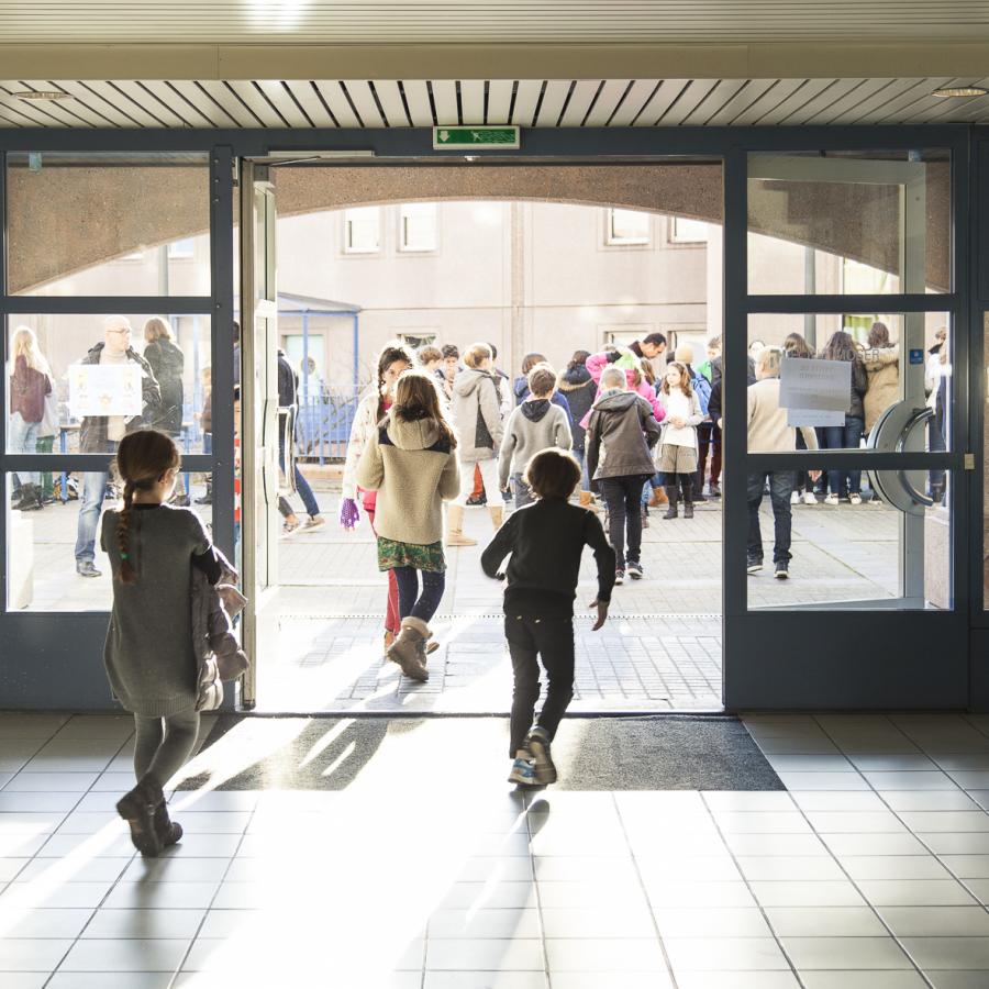 Entrée Ecole MOSER Nyon