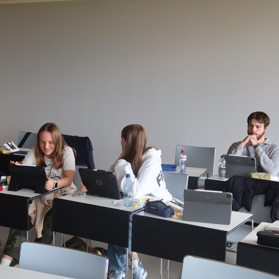 En classe Ecole Moser Nyon