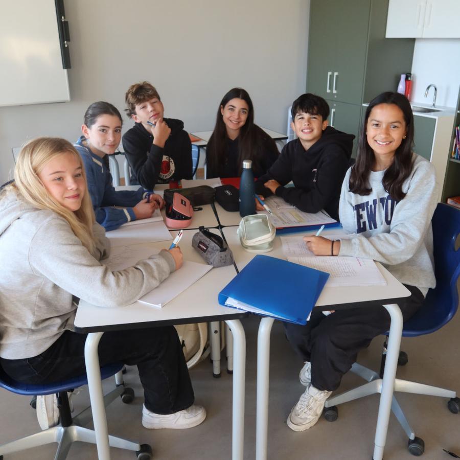 En classe Ecole MOSER Nyon