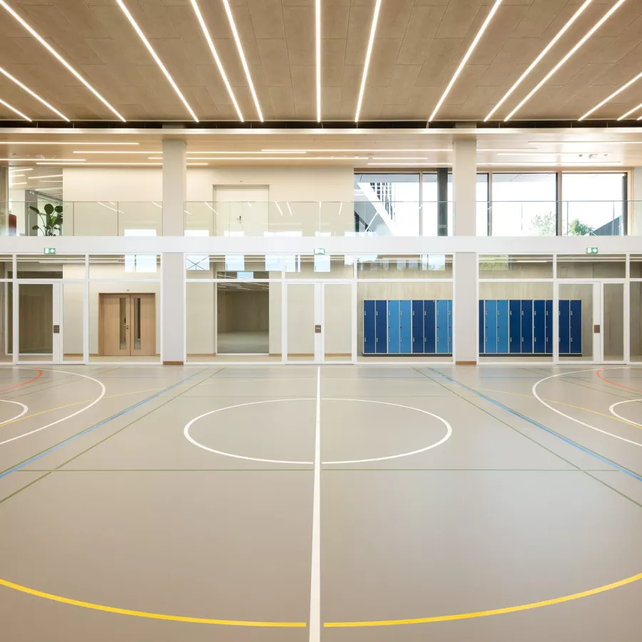 Halle multiports Ecole MOSER Nyon
