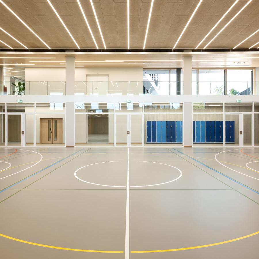 Halle multiports Ecole MOSER Nyon