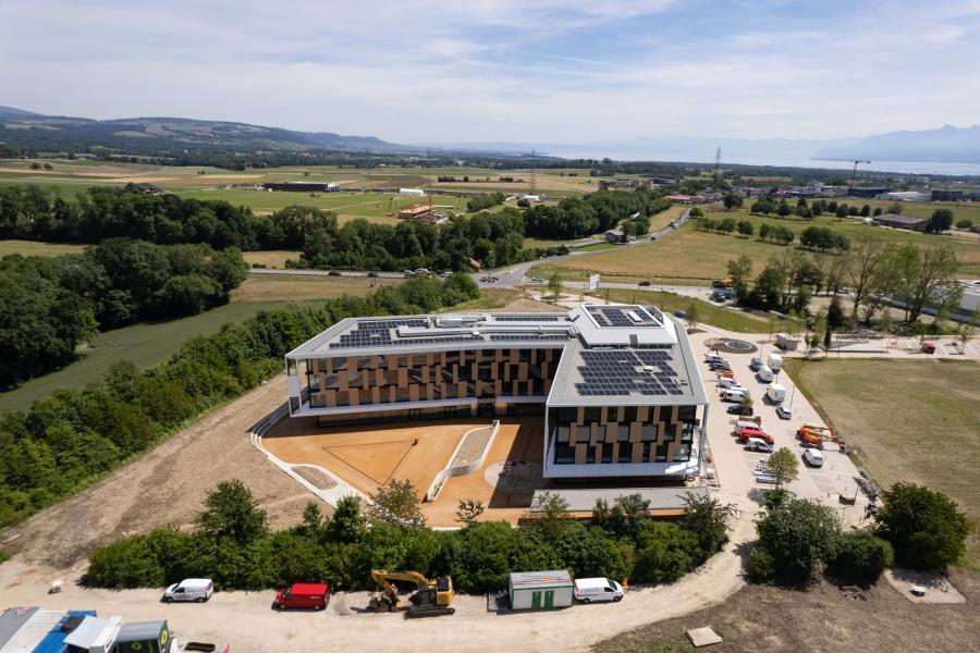 Nouvelle Ecole Moser Nyon – vue aérienne